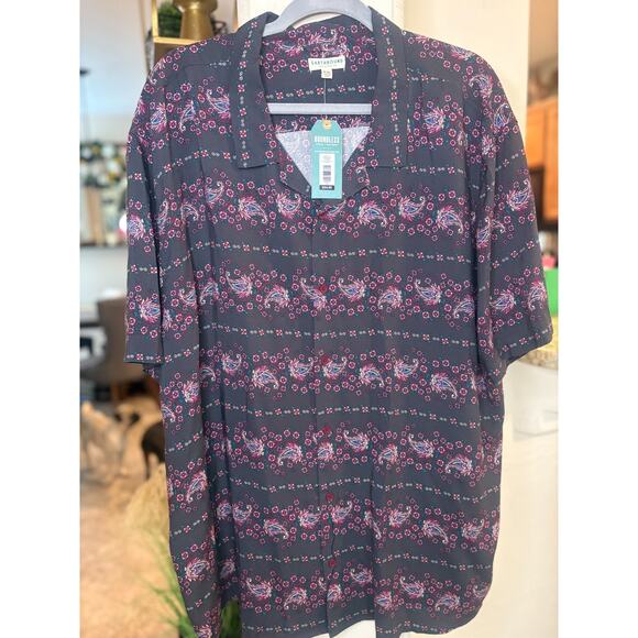 Earthbound Men's Button Down Shirt 2XL NEW - Picture 1 of 3